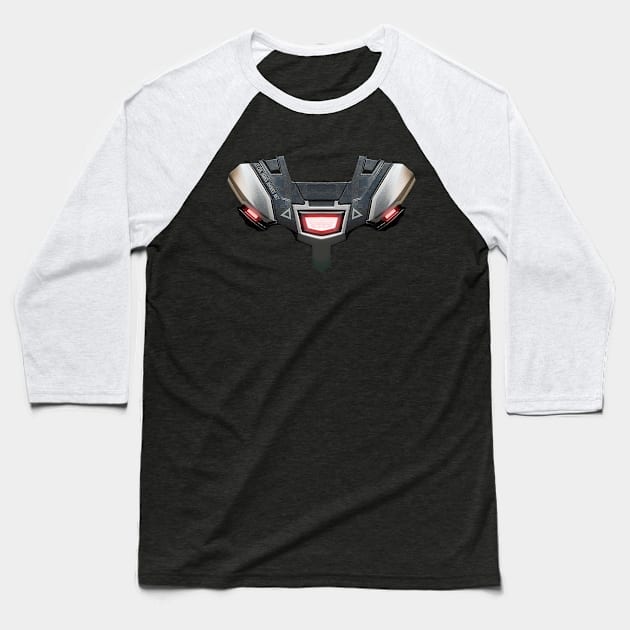 War Machine Mark 4 Baseball T-Shirt by BLNadal